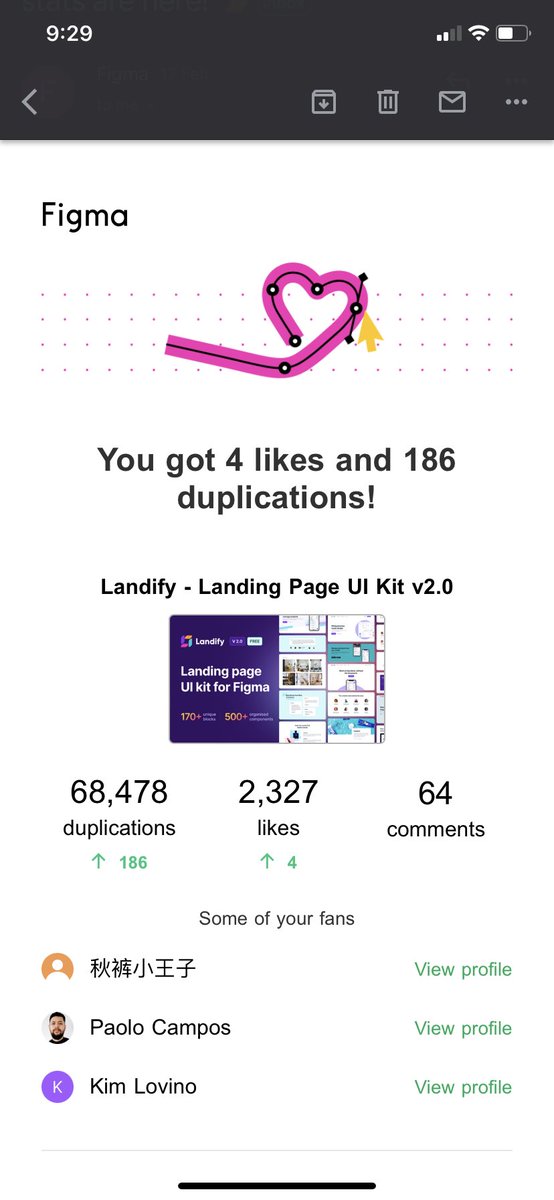 aravinddesign's tweet photo. The new @figma community stats is 🔥. Such a great improvement! https://t.co/XcckSP9hn2