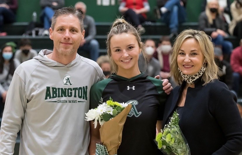 smagu13's tweet photo. Awesome Senior Night win &amp; celebration of Liv, Elizabeth Campbell &amp; Syd Brundage.  Thank you to all of their teammates for killing it with the gym decorations and making it an incredibly memorable night!! Hoping for a tourney birth!! #GWP ⁦@AbingtonGbb⁩ https://t.co/rOSx8gWBTp
