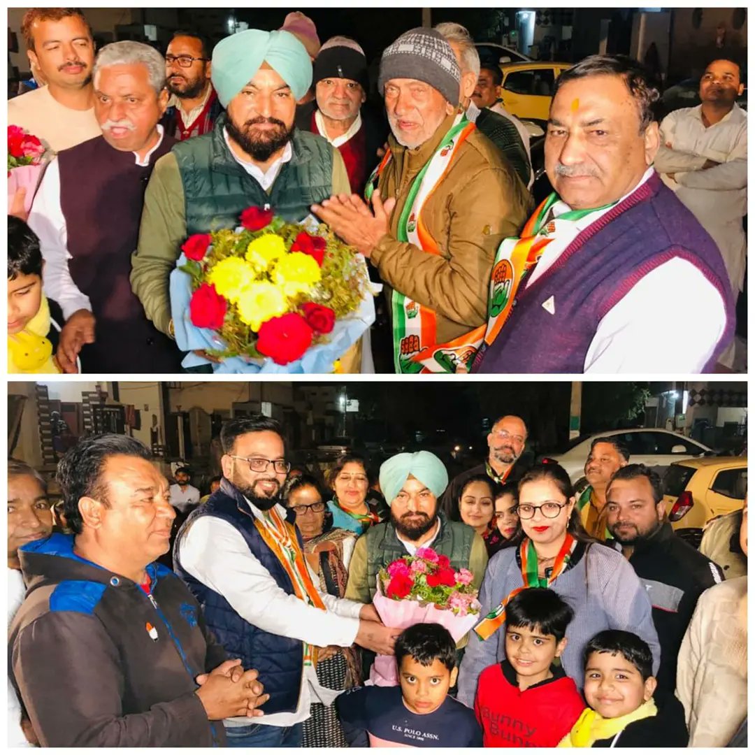 HardialKamboj's tweet photo. ਰਾਜਪੁਰੇ ਦੇ ਵਾਰਡ ਨੰਬਰ 10,11,ਤੇ 12 ਵਿਖੇ ਆਉਣ ਵਾਲੀਆਂ ਚੋਣਾਂ ਸੰਬੰਧੀ ਮੀਟਿੰਗ ਕੀਤੀ।ਇਸ ਦੌਰਾਨ ਉੱਥੇ ਦੇ ਨਿਵਾਸੀਆਂ ਨੇ ਬਹੁਤ ਜਿਆਦਾ ਸਮਰਥਨ ਦਿਖਾਇਆ ਤੇ ਭਰੋਸਾ ਦਿੱਤਾ ਕਿ ਉਹ ਮਿਸ਼ਨ ਫਤਿਹ 2022 ਦੀਆਂ ਚੋਣਾਂ ਵਿੱਚ ਕਾਂਗਰਸ ਪਾਰਟੀ ਨੂੰ ਜਿਤਾਉਣ ਲਈ ਵੱਧ ਤੋਂ ਵੱਧ ਯਤਨ ਕਰਨਗੇ https://t.co/hz2sGFFOPJ