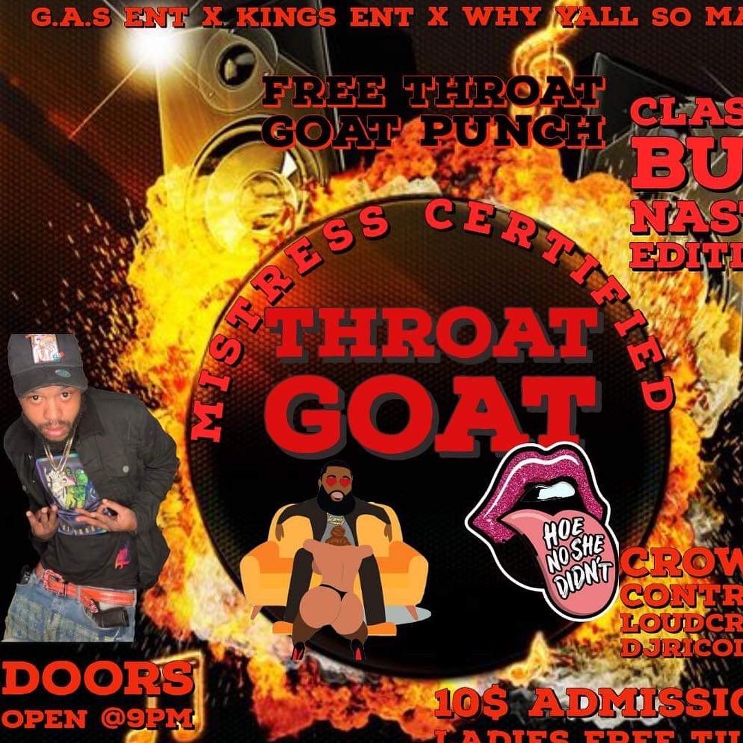 SUNSHINEBODY74's tweet photo. Push up to kings entertainment 949 east BROOKS RD Ladies Free til 11  and free throat goat punch ‼️ doors open push up don't pull up..949 e brooks rd throat goat Thursday’s only at kings ENTERTAINMENT https://t.co/kRZXqZpj30