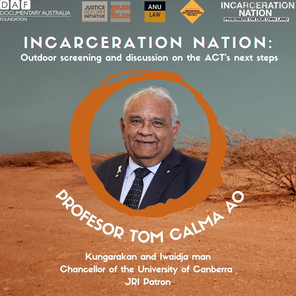 Lrsj_Indigenous's tweet photo. Introducing our panellist: @UniCanberra Chancellor &amp; JRI Patron, Tom Calma! 

Tom served as @AusHumanRights Aboriginal and Torres Strait Islander Social Justice Commissioner &amp; Race Discrimination Commissioner!

💻Register to attend in person or online: https://t.co/Yq1j4uV2iv https://t.co/gG1Q3tMUkr
