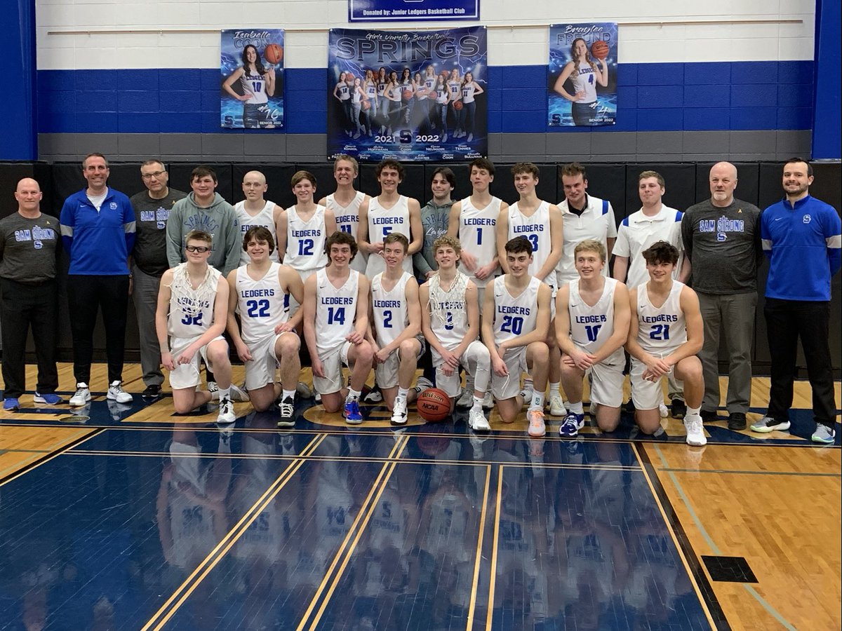 Ledgers defeat Lomira 79-40 to win at least a share of the 2022 Flyway Conference Championship! This team has truly embraced the #WE >me theme we adapted last May. Very proud of how this team has grown together.