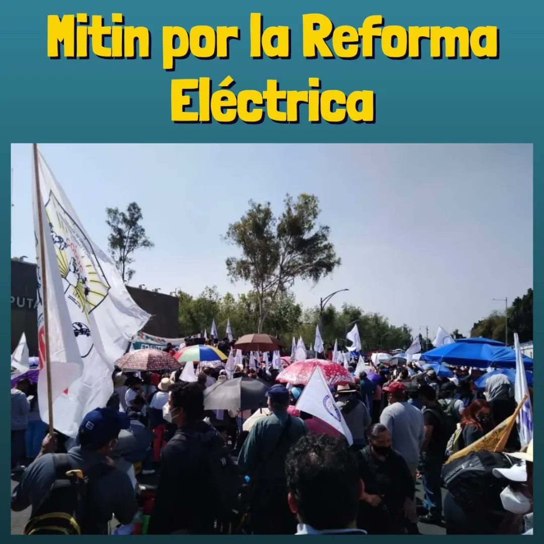 marxismomx's tweet photo. Mitin por la #ReformaEléctrica frente a la Cámara de Diputados, el 17 de febrero de 2022
#Nacionalización #ControlObrero https://t.co/YXHOPB9ZXC