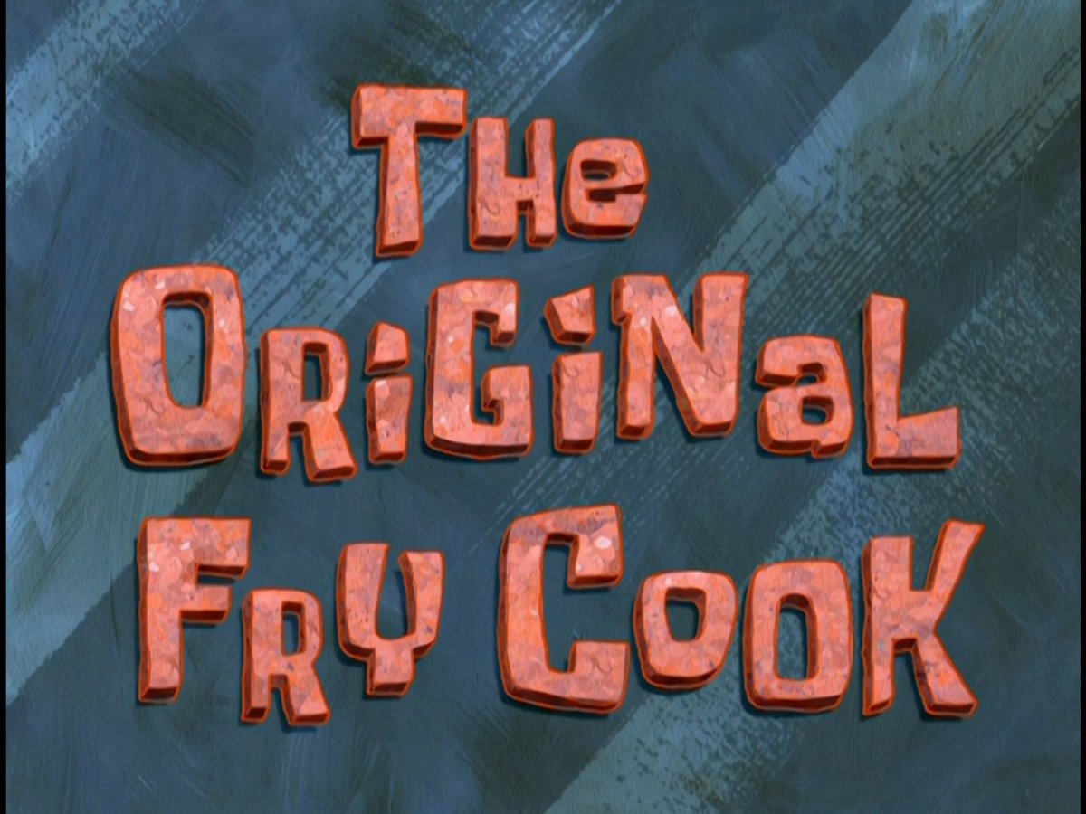 SbFramesInOrder's tweet photo. SpongeBob SquarePants - Season 05 Episode 02 - Frame 1 out of 1324 https://t.co/La6MDZC0Zk