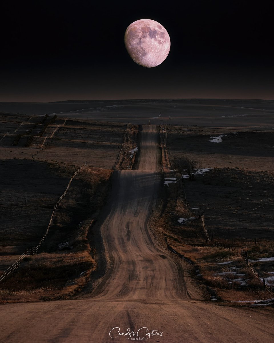 DenverChannel's tweet image. "Straight to the Moon! A night drive through the eastern plains near Calhan, Colorado." 🌝

📸: Candayce Abney | Discover Colorado Through Your Photos