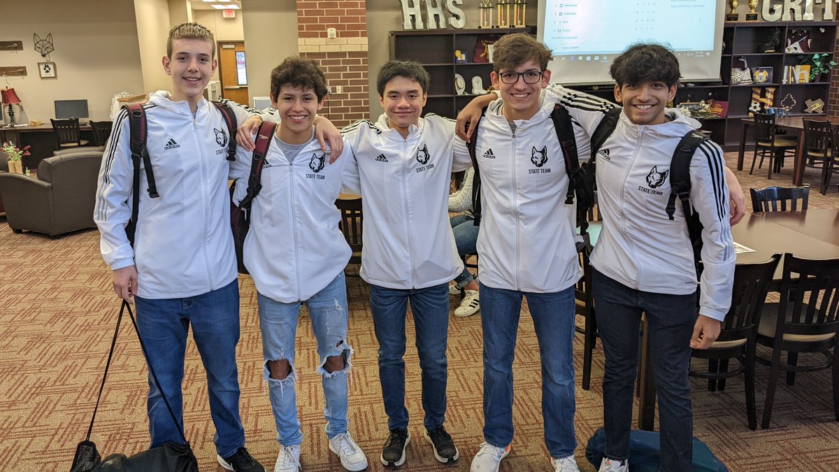 Coyotes_Library's tweet photo. Good Luck at State Swimmers! @HHSCoyotes https://t.co/9qZ8SVQ7zZ