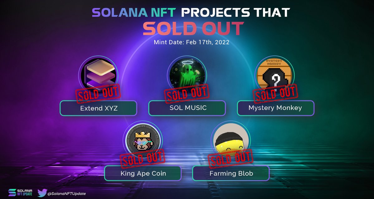 Solana NFT Update tweet media