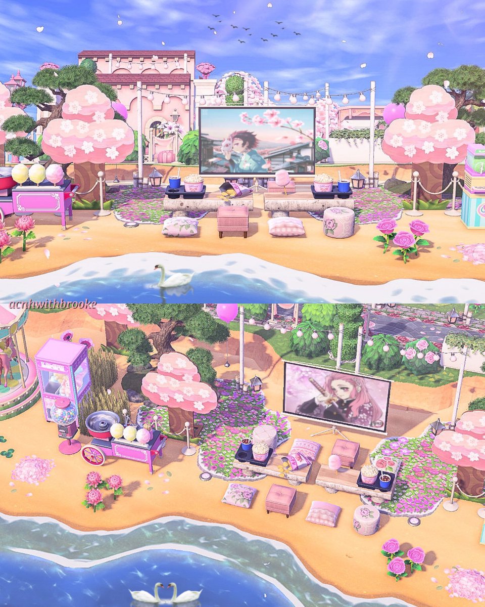 brookegamess's tweet photo. Anime at the beach cinema 🌸💕
#AnimalCrossingNewHorizons #ACNH #acnhinspo https://t.co/ab9QAJU2LI