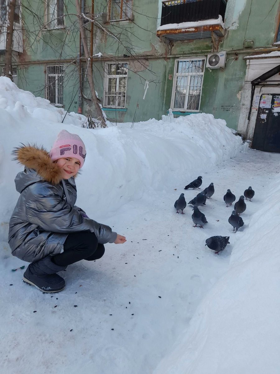 17 февраля-Всемирный день спонтанного проявления доброты. Наши ребята-волонтеры почистили дорожки от снега, повесили кормушки, покормили птиц, помогли мамам. Предлагаем каждый день проводить точно так же!