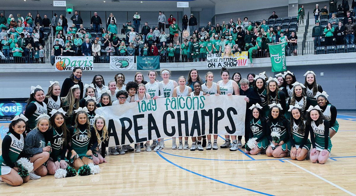 #FALCONFAMILY Y’all showed up and showed out tonight! This team is special &amp; y’all’s support means the world!! 

Area champs! Onto round 3️⃣ #ACDC