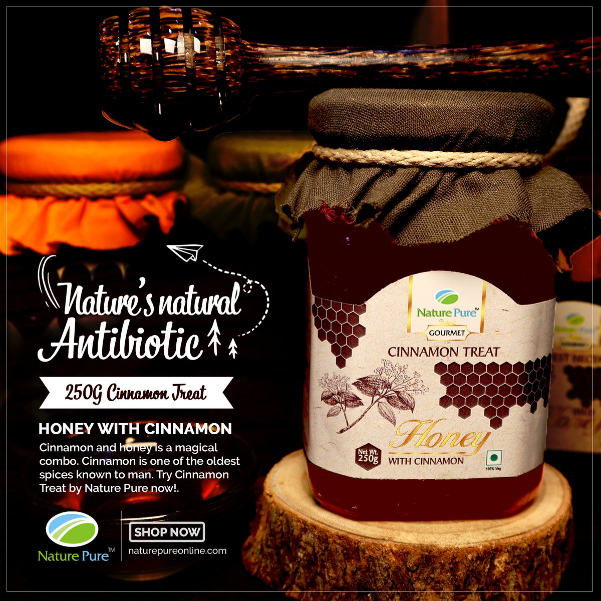 NaturePure's tweet image. BUY NATURE PURE 500G CINNAMON TREAT ONLINE NOW!
naturepureonline.com

Cinnamon Treat by Nature Pure is a must add to every food table!

#honey #bee #bees #beekeeping #madu #savethebees #honeybee #beekeeper #honeycomb #food #maduasli #rawhoney #miel #organic #Cinnamon