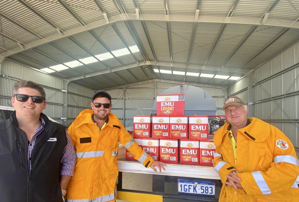 This week we passed through Corrigin/Bruce Rock area seeing the aftermath of the bushfires. I'd like to appreciate the volunteers, so figured I’d buy volunteer fire chief, Tony Crooks, and his crew a beer! Want to do the same for <a href="/corrigin/">Dane & Anne</a> volunteers, if someone can get in touch!