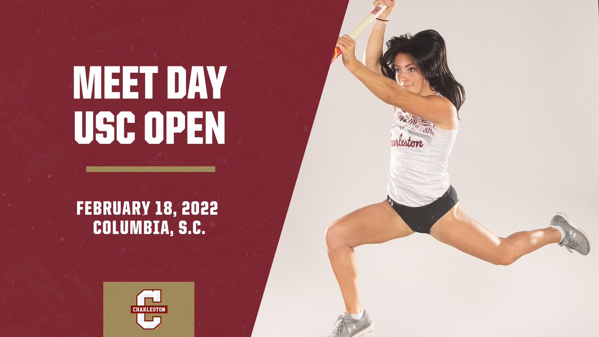 CofC_TFXC's tweet photo. The Cougars return to Columbia to compete in the USC Open at the Carolina Indoor Track and Field Complex.

Live Results: https://t.co/VJ9WXoGQiv https://t.co/0loxF6nPwa