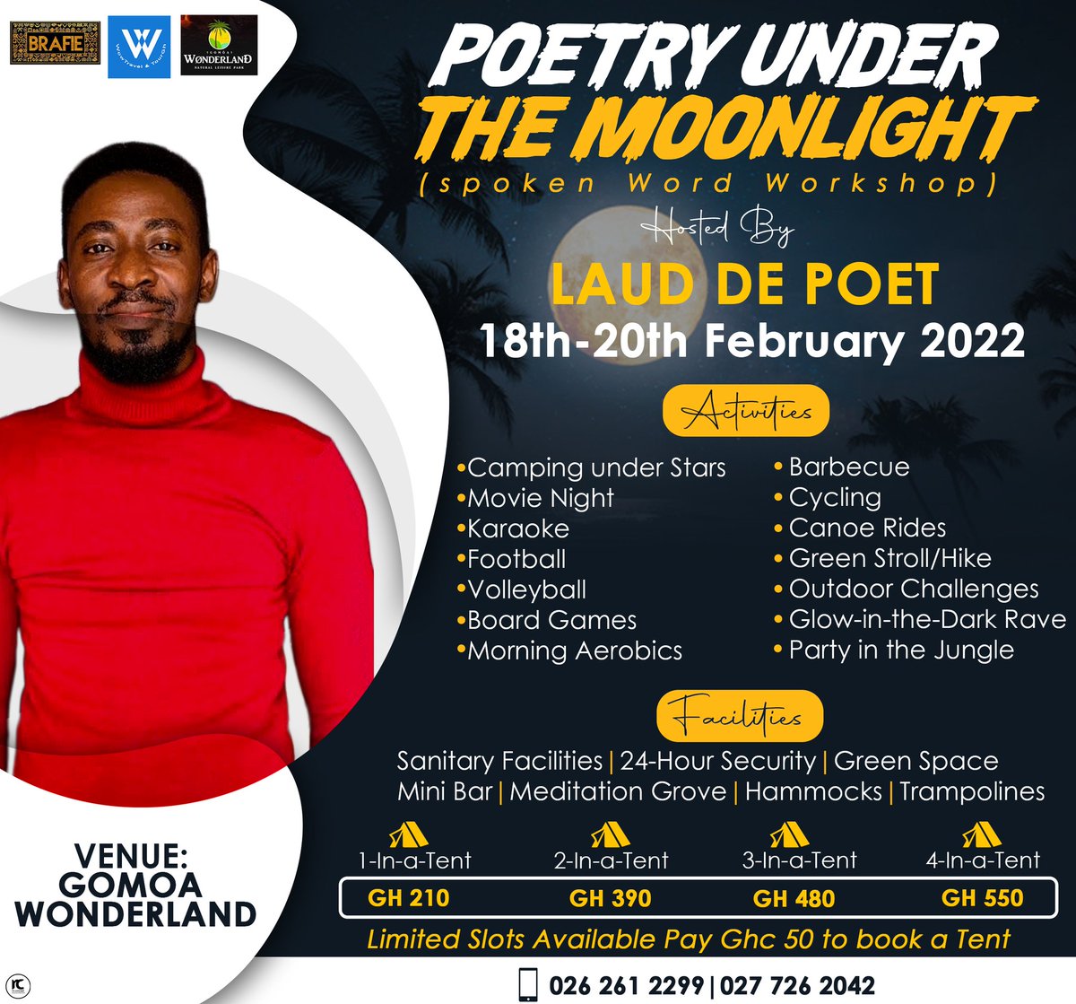 LaudDePoet's tweet photo. It's about that time again.
#poetry #spokenword #verbalink #Worldpoetryslam #writing #camping #tentcamping #workshop #poetryworkshop https://t.co/P75SxwUexO