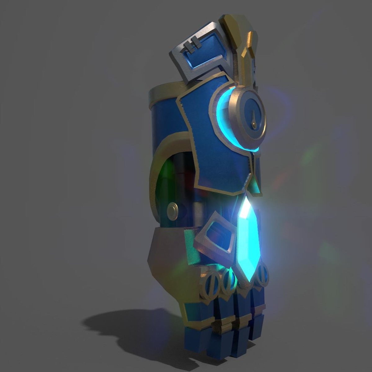 strawberrybabs's tweet photo. Sipping my toes into 3D modeling ::)) #3dmodeling #vigauntlets #Arcane https://t.co/uLqaldet4T