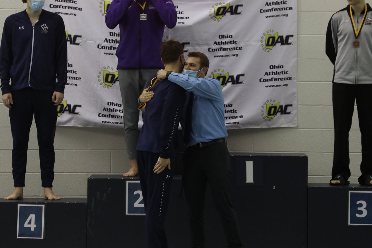 jcusports's tweet photo. MSWIM: 5 victories, 4 NCAA "B" cuts, 3 conference event records mark a perfect Day 1 finals session for the Blue Streaks ⬇️

📰 https://t.co/bL9DxdUEtE
#GoStreaks ⚡️ @jcuswimdive https://t.co/JQ6k6B7FmX