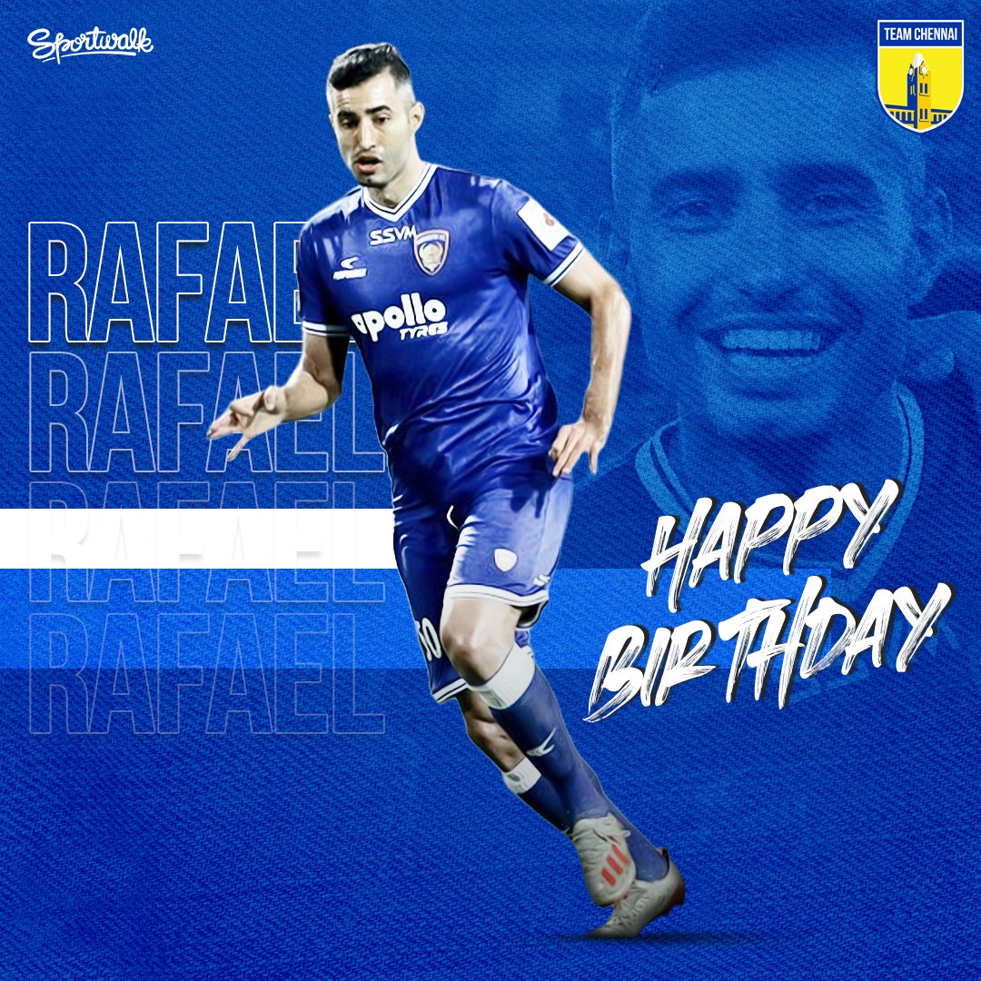 teamchennaiIN's tweet photo. 💙🥳 HAPPY BIRTHDAY MASTER RAFA! We are so looking forward to your comeback next season. 💪
📸 ISL • #ChennaiyinFC #MasterRafa #AllInForChennaiyin #ISL #Sportwalk https://t.co/CfTReJ8SJJ