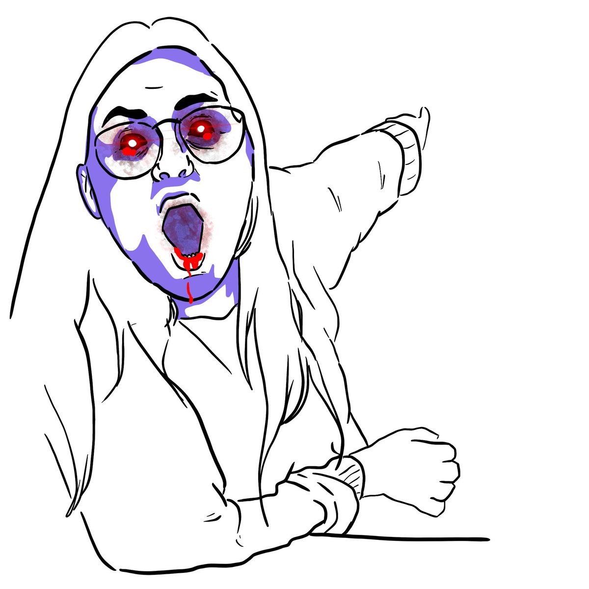 z00btv's tweet photo. me when i turn everyone i know and love into a creepypasta https://t.co/wZ66gnNjPU
