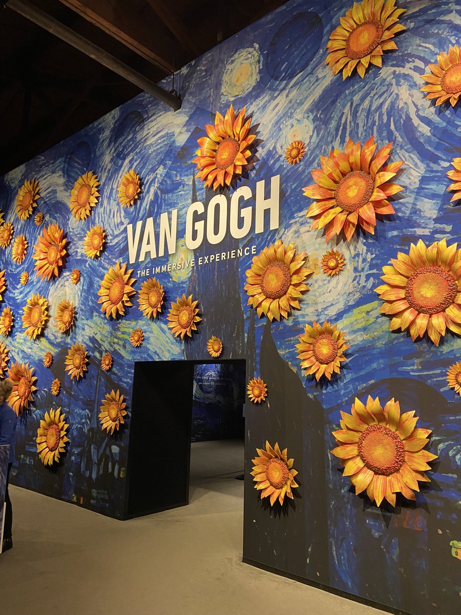 #VanGogh experience. What a treat!  #3D #colours #vivid #seattleWA