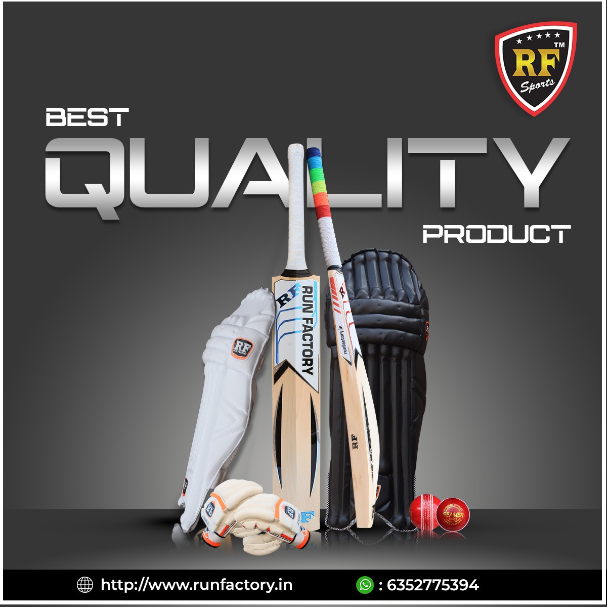 RFSPORTS5's tweet photo. Need something for that special someone? Even if that special someone is you? Treat yourself or the one you love to a brand new cricket bat.
WhatsApp us at 6352775394 for order and queries
#RFSports #CricketBat #CricketBall #Sports #Victory #QualityProducts #leatherbat https://t.co/ds9Qd9kP8h
