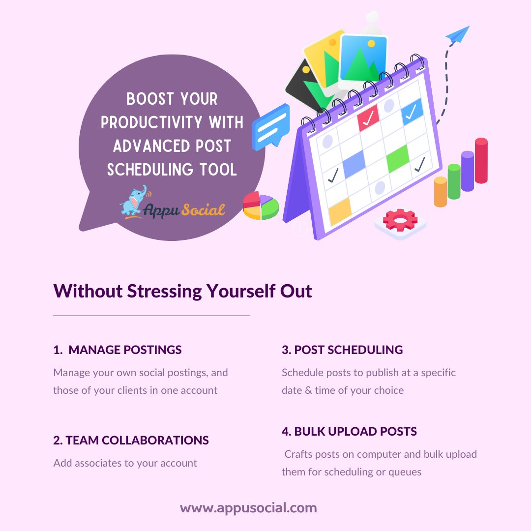 Centralise &amp; streamline your content marketing and social media operations on AppuSocial. Best social media scheduling tool to boost your marketing efforts.

#schedulingtools2022 #socialmediaschedulingtool #socialmediaplanner #socialmediamarketing #contentscheduling