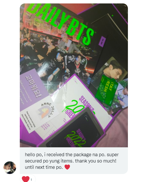 AnneJellyPH's tweet photo. salamat po π #Anne_Feedbacks https://t.co/isaDGVPWvd