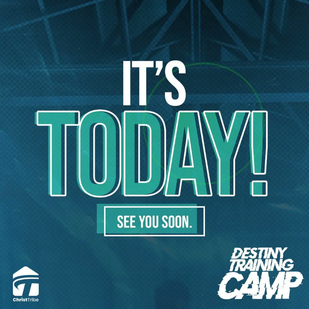 ChristTribe's tweet photo. Yes, you read that right.
DTC is today!
There shall be a MASSIVE SHIFT.
Will you be there?
#ChristTribe
#StrongerBelievers
#DTC
#OAU https://t.co/fgzz01WQf0