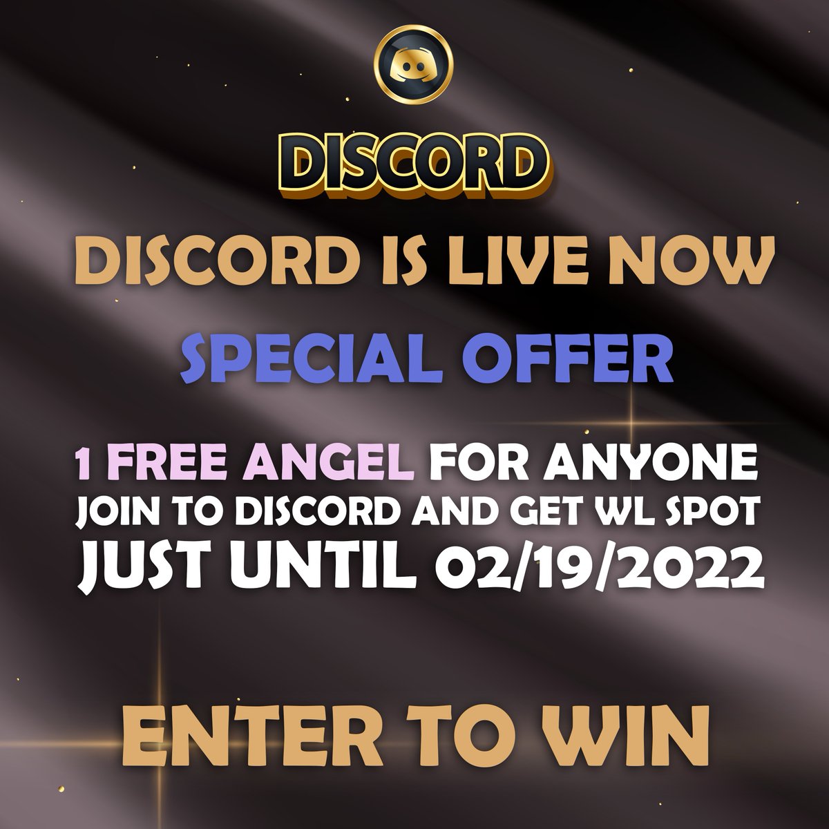 OctaClub's tweet photo. 🔥ENTER TO WIN🔥

💰 SPECIAL GIVEAWAY FOR ANYONE
- JOIN TO DISCORD AND BE VERIFY ON WHITELIST 
- Tag your friend &amp; SHARE This post on your Instagram and Twitter page.

🏆 PRIZE: 1 FREE OC ANGEL NFT FOR WINNER

LIMITED TIME OFFER: JUST UNTIL 02/19/2022 23:59:59(GMT)❤️ https://t.co/Xzf5tUerRO