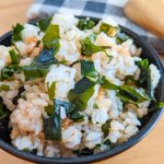 疲れているときや忙しいときでも作れそう!明太子やわかめを使った、簡単「混ぜご飯」レシピ!