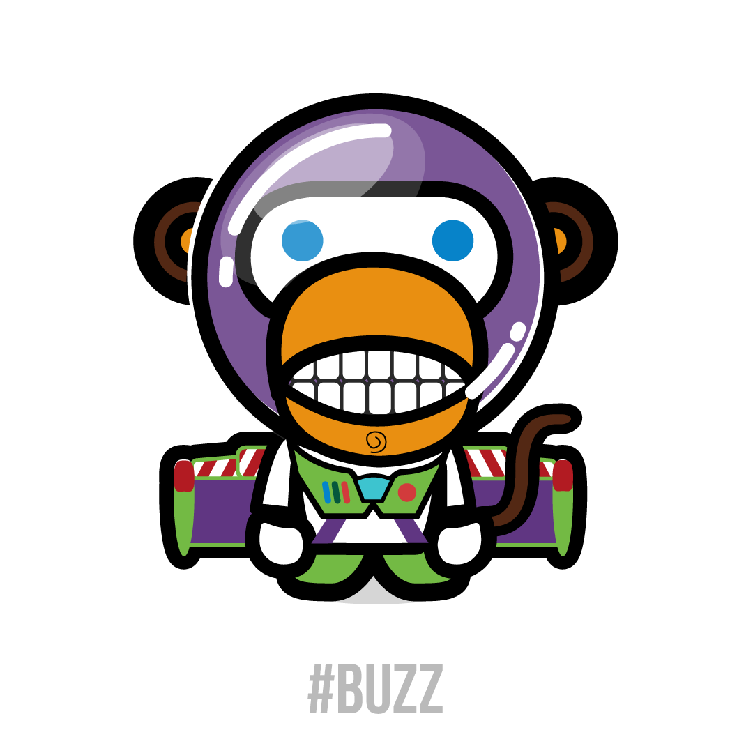 marchatton's tweet photo. #BUZZ

...From The World of Bapes  

One of my favourites so far.

#nftartist #nftcollection #bapeworld #worldofbapes #buzz #buzzlightyear https://t.co/zKuagaIeOq