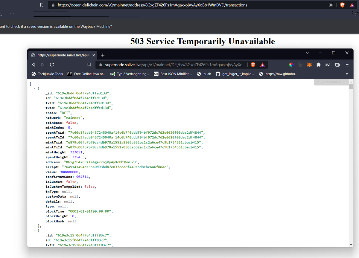 saiivelive's tweet image. That's why we need independent infrastructure providers for defichain. Would we very bad for @defichain if saiive would not be there anymore.