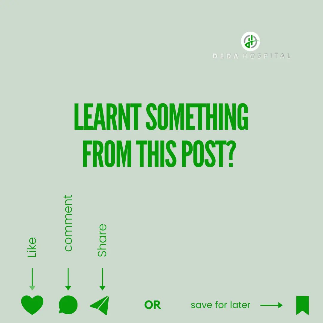 DedaHospital's tweet photo. Dont forget to follow us,like, comment and retweet this post as we will be bringing you more amazing health and medical information.  #untileveryoneiswell #ivfhospital #katampe #abuja #nigeria https://t.co/bCm4NV65e1