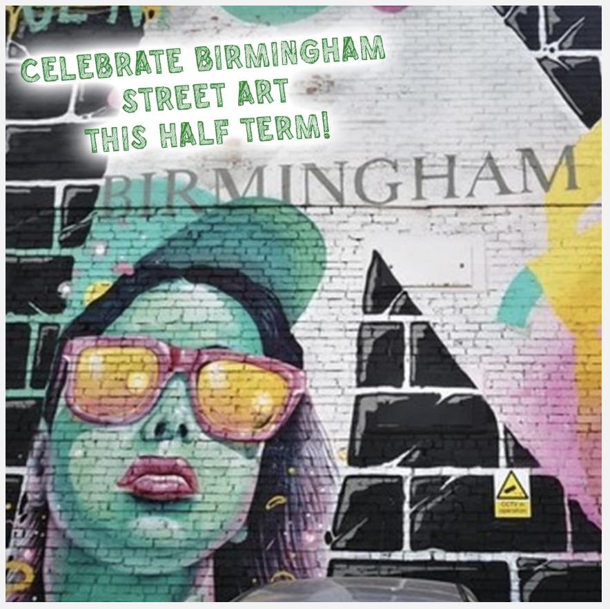 The Digbeth Graffiti Art Trail is a blaze of colour, humour and energy-more than 40 murals on the walls of the Custard Factory, under railway arches, down tucked away streets and on hoardings. download the map visitbirmingham.com/things-to-see-… #streetart #birminghamart #graffiti #arttrail