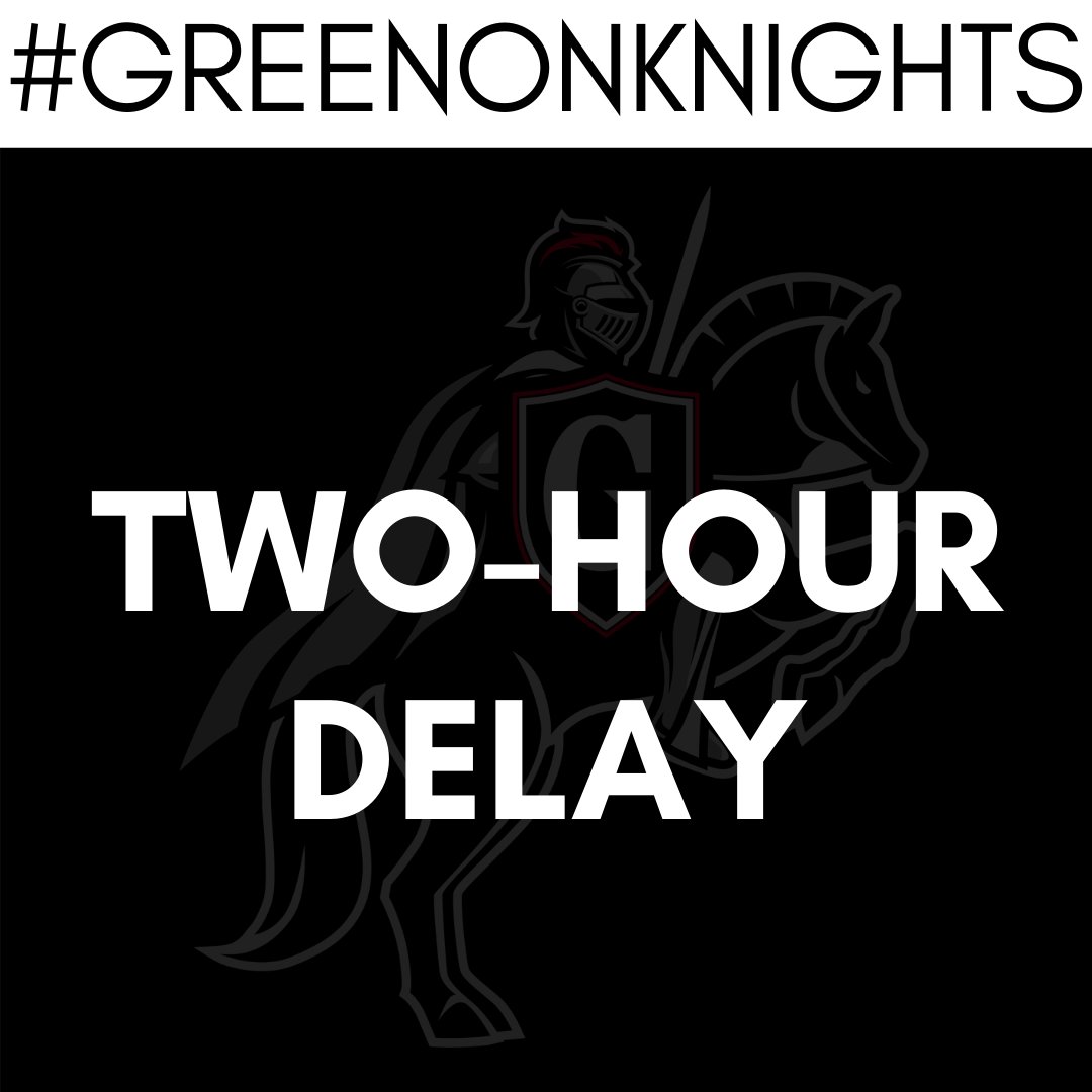 Greenon Schools will operate on a two-hour delay today, Friday, February 18, 2022, due to icy road conditions. There will be no morning latchkey.