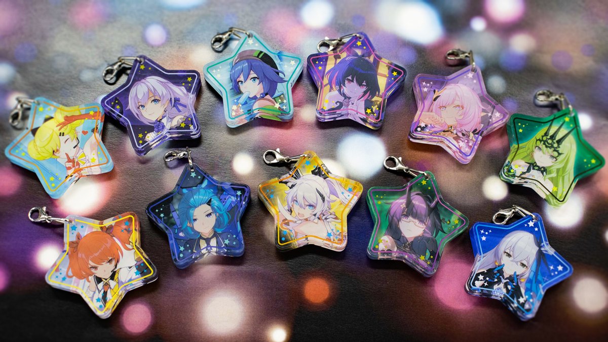 ⭐崩壊3rd カプセルトイ情報⭐ 「崩壊3rd」より、 「ジュエルアクリル