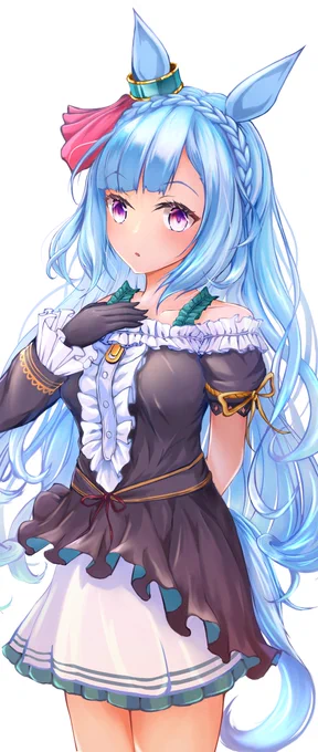 画面サイズ調整してなかったんで上げ直します!
#ウマ娘 #メジロアルダン 