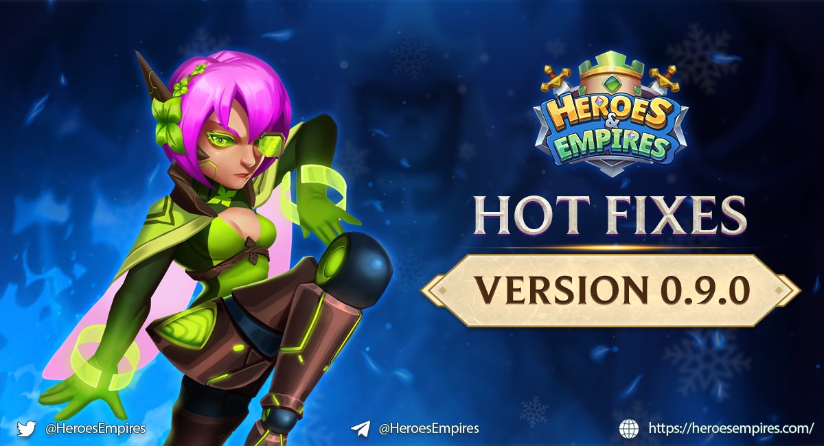 BexlyApp's tweet photo. Hot Fixes Version 0.9.0 🔧🔧

Through receiving feedback from the community, we have found some issues from the latest v0.9. In this new #hotfixes patch, we focus on rebalancing the enemy's strength index to be more suitable.

📌 Details: https://t.co/TPPoLxJYOE

#He $He https://t.co/C9dIfaZIo5