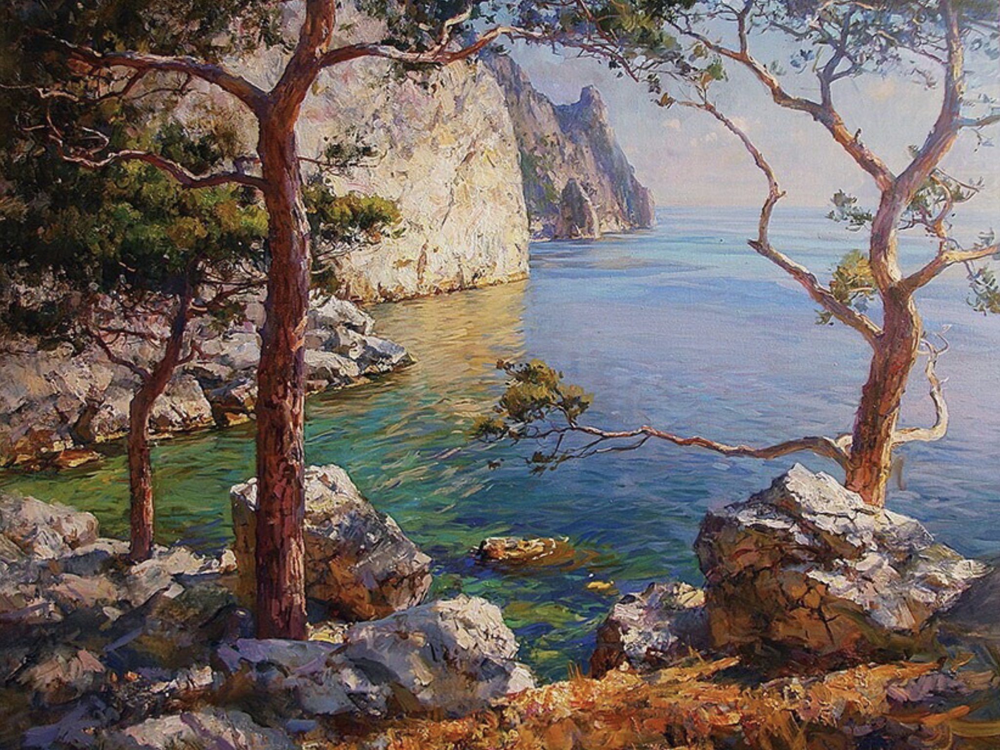 Крымский художник Сергей Свиридов картины