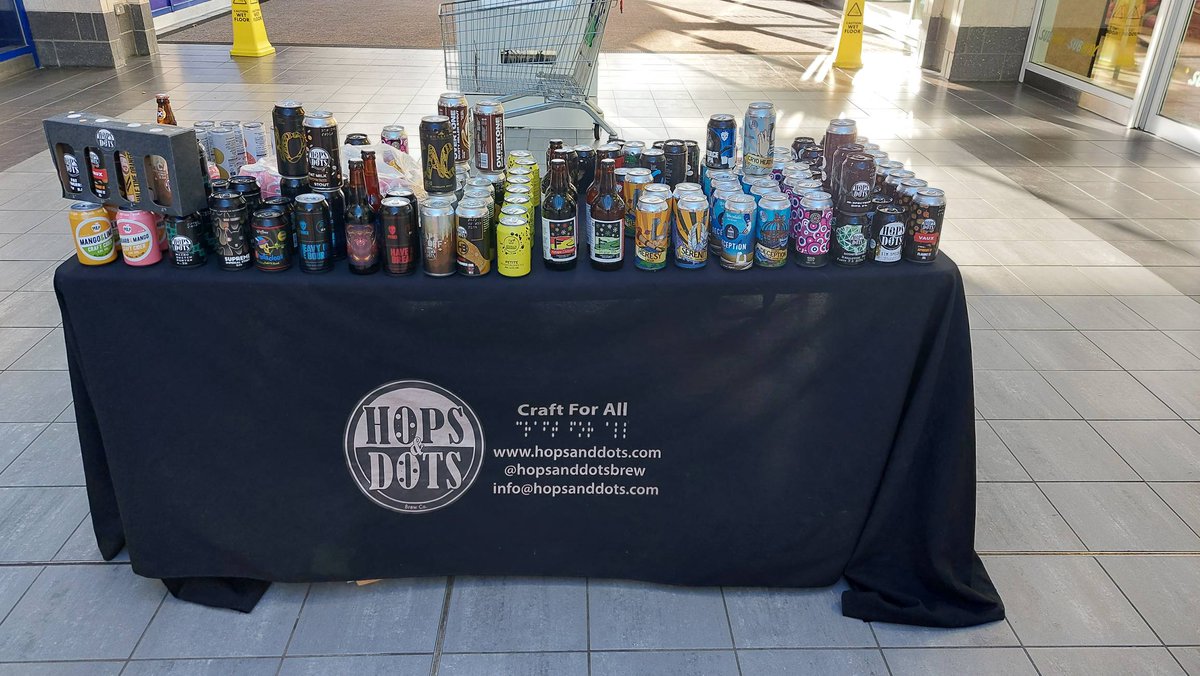hopsanddotsbrew's tweet photo. Down @ByronPlace with Events2gogo today! Keep us busy and we will be here until 5.
We are outside of Subway and B and M, so I don't know what you can complain about if you were thinking of doing so.
So, don't yeah?
#fridaybeers #beerplease #CraftBeerNcl https://t.co/qCvIbggoM3