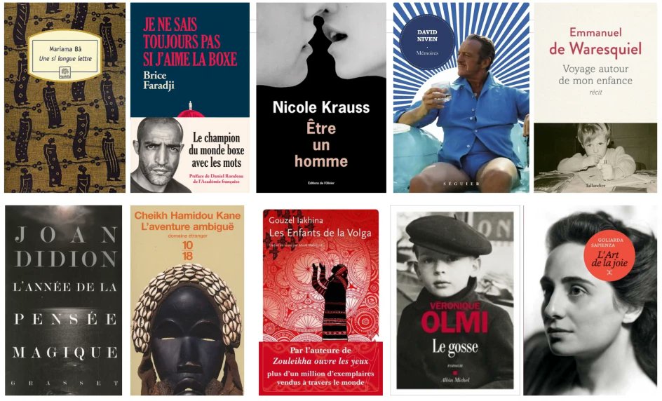 ActuaLitte's tweet photo. Première sélection du Prix Jean d'Ormesson 2022 en 10 ouvrages https://t.co/YSS8lH7ffq
@LeCNL @EdduRocher1 @EditionsGrasset @Editions1018 @EdLolivier @AlbinMichel
#PrixLittéraire #Jeand'Ormesson #Sélection #lecture #livre https://t.co/gFAQbl5gOy