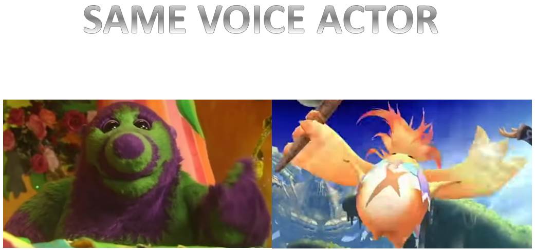 AndrewSchroy's tweet photo. Finally-- Roly Mo from #Fimbles and Riki from #XenobladeChronicles. - @WayneForesterVO https://t.co/Fv4K3pQfcs