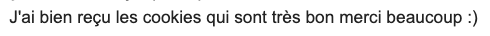 Le package nouveau poste + cookies fonctionne très bien ! merci qui ? <a href="/mercicookieoff/">MerciCookie</a> ! 😜😘