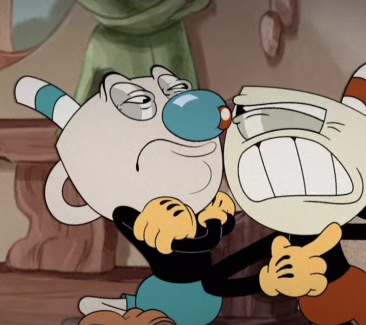 D00DLEN00DLES's tweet photo. The faces in this show ARE KILLING ME #cupheadshow #thecupheadshow https://t.co/5aOONTcwyX