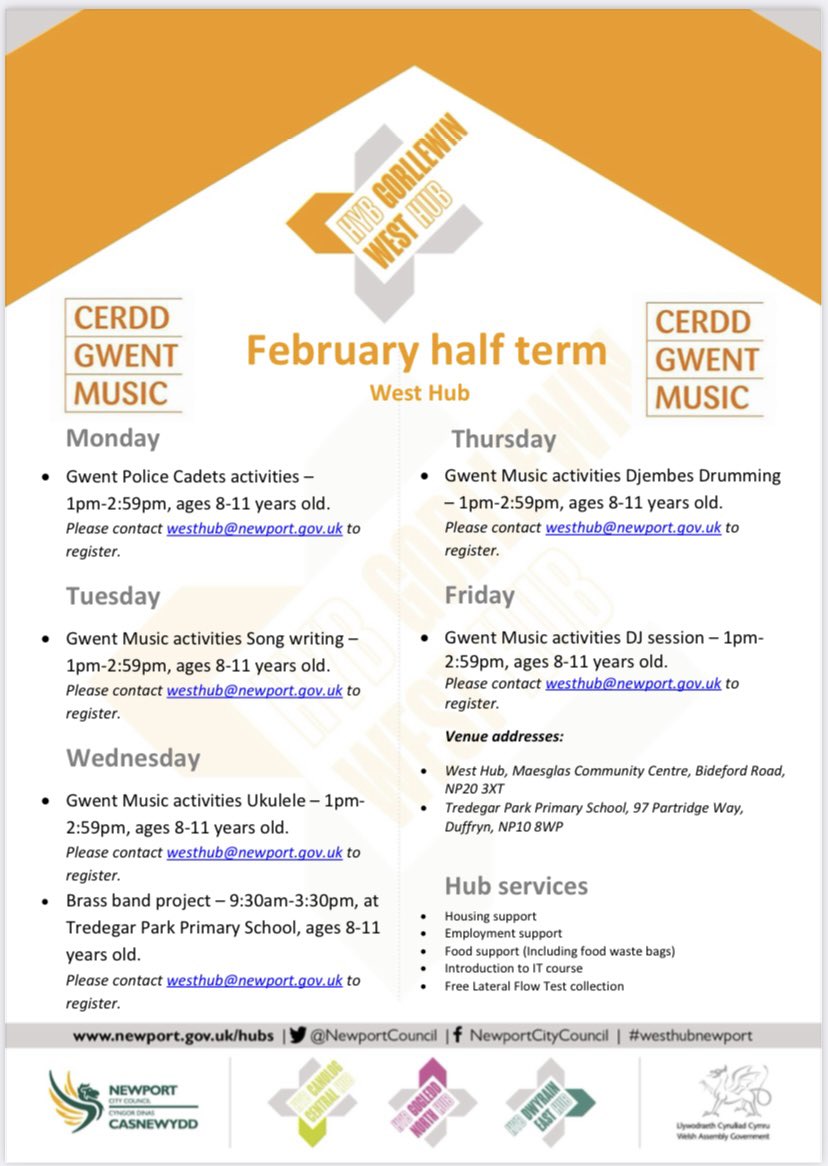 Gaer Comm Centre tweet media