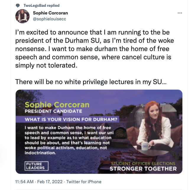 "There will be no place for woke speech in my free speech kingdom" is quite a take.