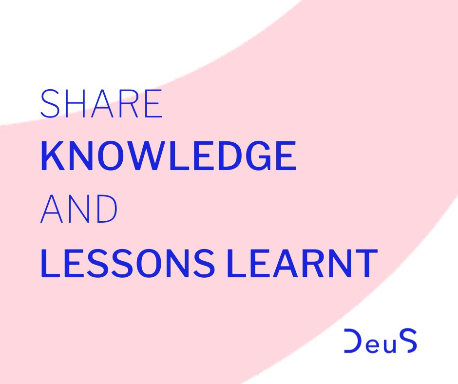 It's the final step of the DeuS Living Lab recipe!
Finally, to maintain growth and a healthy partnership remember to communicate and share your knowledge.

Thank you for following the recipe! 🙌 

Remember you can always go back and find the recipe at: hubs.ly/Q011-HRY0