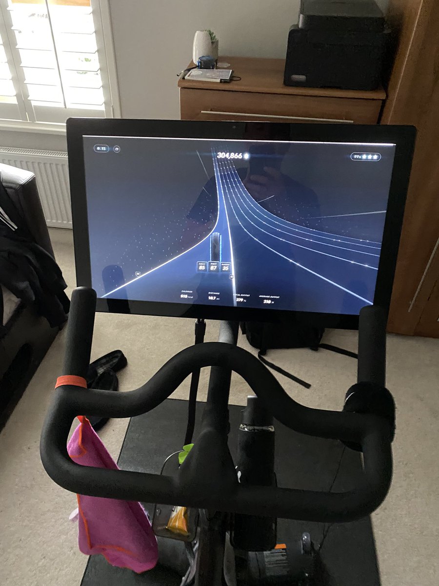 Hats off <a href="/onepeloton/">Peloton</a> Lanebreak is incredible and another great way to mix up your rides!