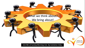 SundayMorningL3's tweet photo. Indeed it does. Brother John Said: #SimplifyingIt #BrotherJohn #SundayMorningLive #Be More What we think about? We bring about! https://t.co/8ZiWcc1wq7