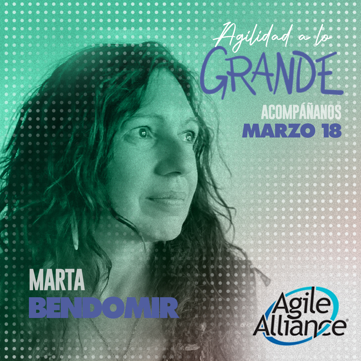 Estoy emocionada con el webinar de la <a href="/AgileAlliance/">Agile Alliance</a> con tres GRANDES <a href="/charitom/">Charo Mendonça</a> <a href="/MartaBendomir/">Marta Bendomir</a> <a href="/ana_morcillo1/">Ana Morcillo</a> Inscripciones en agilealliance.org/latam-agile-co… #DiversityInAgile