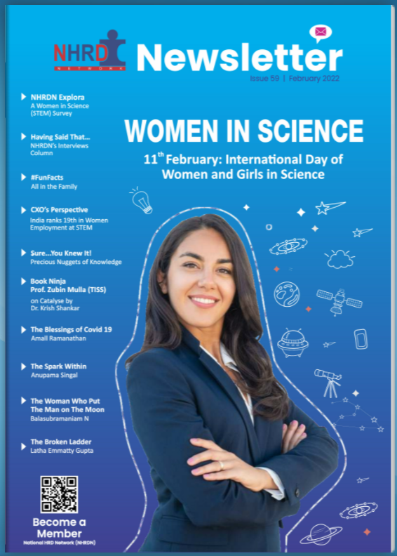 NHRDN's tweet photo. NHRDN has released the Feb'22 issue of #Newsletter themed on #WomenInSTEM. While celebrating International Women &amp; Girls in Science Day, it throws light on multidimensional scopes of improvement in India. Have you read it yet?
Click here to read- https://t.co/qv99vr6R9t https://t.co/XI3M71zlcP